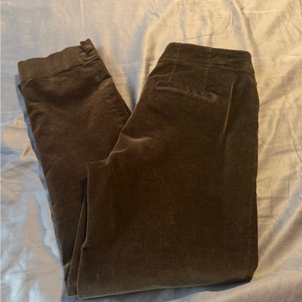 J Jill brown Corduroy Petite slacks